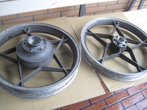 GSX1100S KATANA Wheel Powdercoating