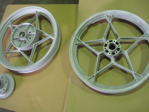GSX1100S KATANA Wheel Powdercoating