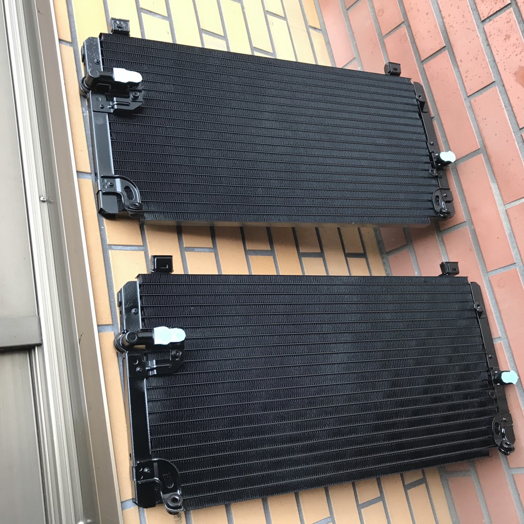 TOYOTA MR2 SW20 A/Cコンデンサー修理 | SANKYO-RADIATOR Blog