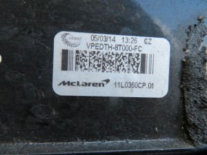 McLaren　640S Radiator