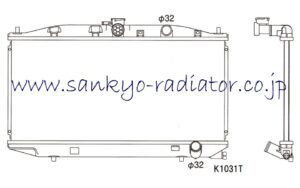 CRX_Rradiator 19010-pw0-014