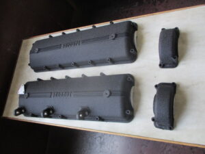Ferrari 250GTE Headcover WrinkleBlack Paint